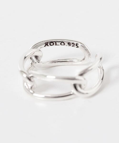 XOLO 指輪 リング XOLO BOLD CHAIN RING メンズ : ZOZOTOWN Yahoo!店