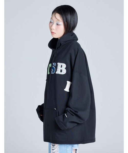 パーカー 裏起毛 「Little Sunny Bite」alphabet hoodie レディース メンズ | Little sunny bite | 16