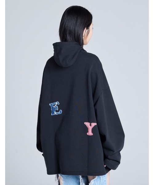 パーカー 裏起毛 「Little Sunny Bite」alphabet hoodie レディース メンズ | Little sunny bite | 17