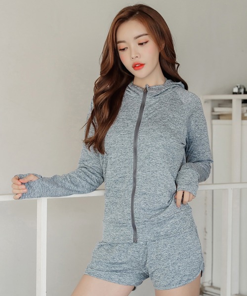 ラッシュガード レディース Uvカット素材長袖ラッシュガードトップス ショートパンツ 2点セット Zozotown Paypayモール店 通販 Paypayモール