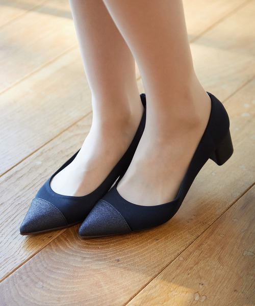 form forma  フォルムフォルマ ポインテッドトゥ ラメ　パンプス form forma パンプス ポインテッドトゥ ラメパンプス : ZOZOTOWN
