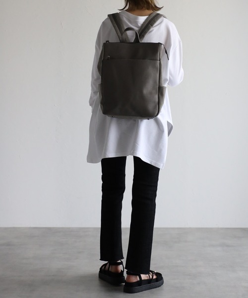 美品　グッシオ　本革レザー　リュック GUSCIO（グッシオ） デイバック リュック 「グッシオレザー」 本革