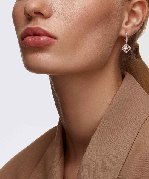 SWAROVSKI ピアス 「公式」「スワロフスキー」Una ドロップ