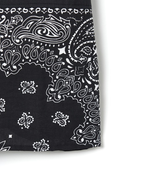 FORSOMEONE バンダナ FORSOMEONE シャツ BANDANA REMAKE SHIRT メンズ : ZOZOTOWN