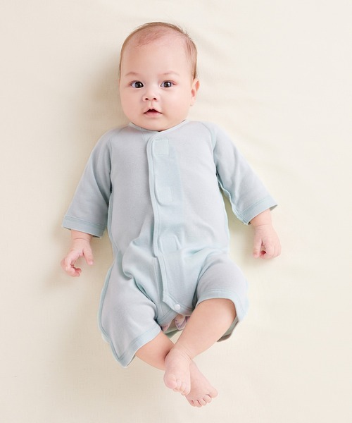 ベビー肌着 ワンタッチコンビ肌着（カラー） | Combi mini | 06