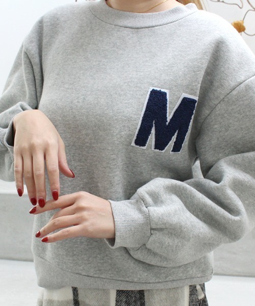 トレーナー スウェット VL BOUCLE LOGO MTM レディース 楽天市場】ミックスサガラスウェットプルオーバー ／ ロゴ