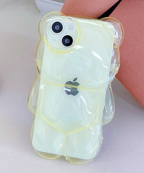 TONE SELECT GOODS スマホケース 「urge select」「耐衝撃」テディベア