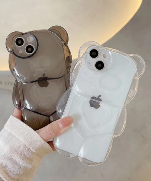 TONE SELECT GOODS スマホケース 「urge select」「耐衝撃」テディベア