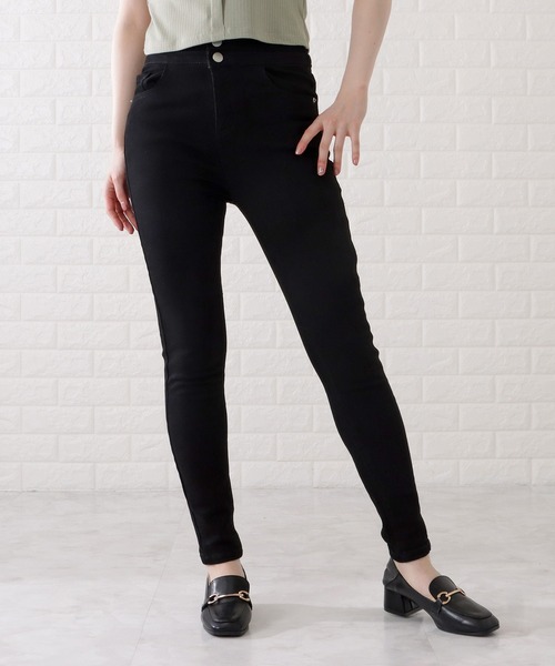 Lace Ladies ジーンズ デニム デニムパンツ ハイウエスト
