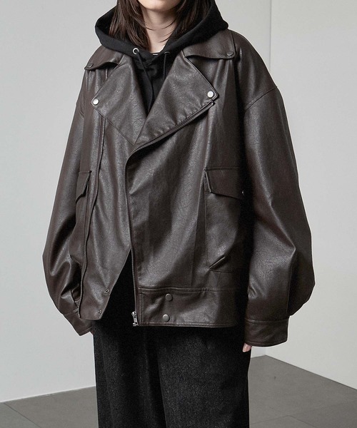 革ジャン ライダース 「Alfred Alex」double rider jacket