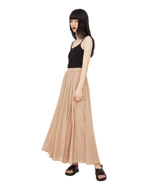 スカート CLANE SHEER FLOWER LACE SKIRT SHEER FLOWER LACE SHIRTS SHEER FLOWER LACE SKIRT In stock on 4/18