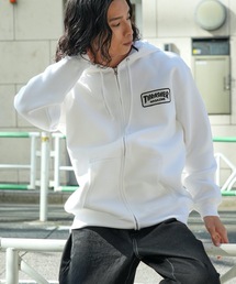 THRASHER（スラッシャー） パーカー CLASSIC WAPPEN ZIP HOODIE SWEAT