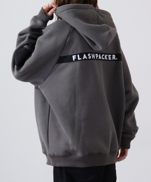 FLASH PACKER パーカー コットンフリース・プルオーバーパーカー