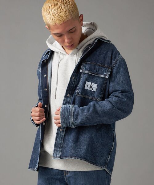 ユニセックス【Coach】リラックスフィット  馬車パーカー Calvin Klein パーカー ユニセックス リラックスフィット メンズ