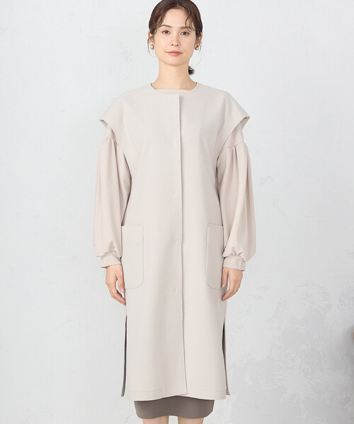 圧縮ジャージー　ロングジレ COMME CA ISM｜圧縮ジャージー ロングジレ | Rakuten Fashion