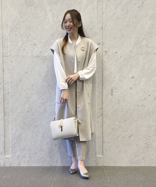 圧縮ジャージー　ロングジレ COMME CA ISM｜圧縮ジャージー ロングジレ | Rakuten Fashion