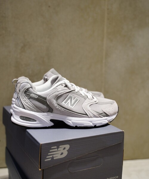 スニーカー New Balance MR530RD 4FT383 ☆NEW BALANCE☆Unisex Sneakers MR530RD White Beige☆追跡可