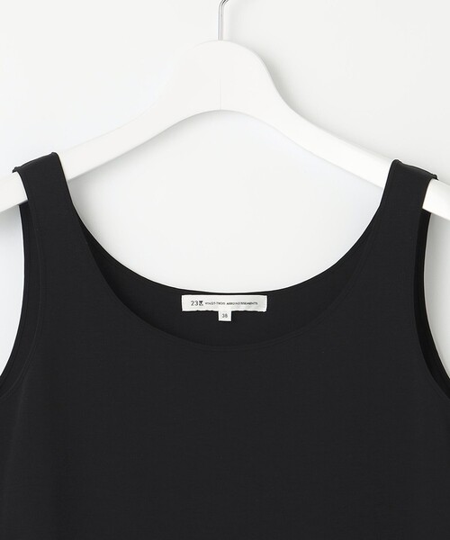tシャツ 「洗える」ヘルシーインナー タンクトップ レディース 23区 tシャツ 「洗える」ヘルシーインナー タンクトップ