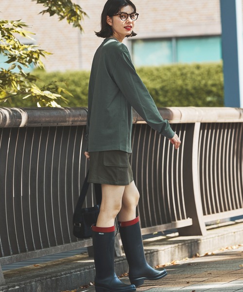 AIGLE（エーグル） スカート パッチポケットスカート : ZOZOTOWN Yahoo