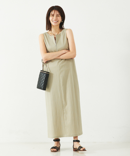 アバハウス　ワンピース abahouse mavie ワンピース 「大人のいちまんワンピ」Uネック