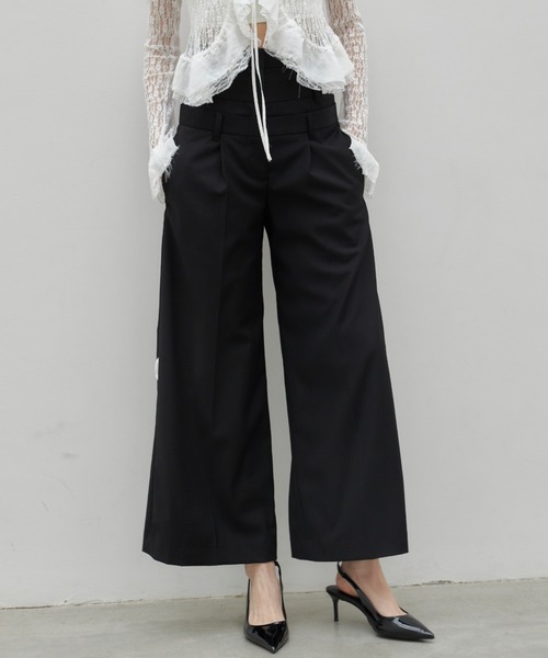 JOSE MOON（ジョゼムーン） スラックス パンツ TRIPLE WEST PANTS