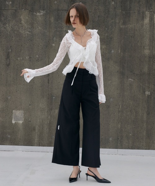 JOSE MOON（ジョゼムーン） スラックス パンツ TRIPLE WEST PANTS