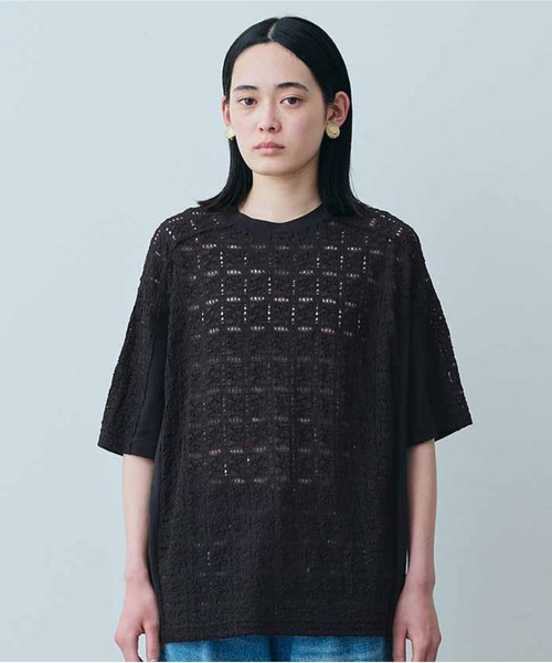 tシャツ ＭＥＤＥ１９Ｆ　ＶＯＬＫＳ　ＷＡＧＥＮ　ｆｏｒ　ＭＥＤＥ１９Ｆ　洗いをかけたくったりＴシャツ レディース VOLKSWAGEN for MEDE19F 洗いをかけたくったりTシャツ｜MEDE19F