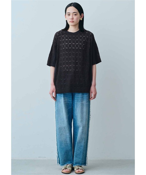 tシャツ ＭＥＤＥ１９Ｆ　ＶＯＬＫＳ　ＷＡＧＥＮ　ｆｏｒ　ＭＥＤＥ１９Ｆ　洗いをかけたくったりＴシャツ レディース VOLKSWAGEN for MEDE19F 洗いをかけたくったりTシャツ｜MEDE19F