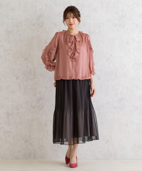 Rose Tiara（ローズティアラ） ブラウス シャツ 「セットアップ可