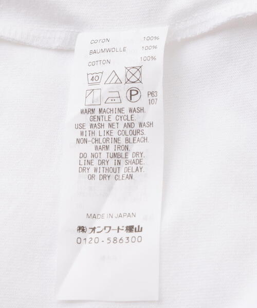 ATON（エイトン） tシャツ 12/-AIR SPINNING | MOCKNECK PULLOVER