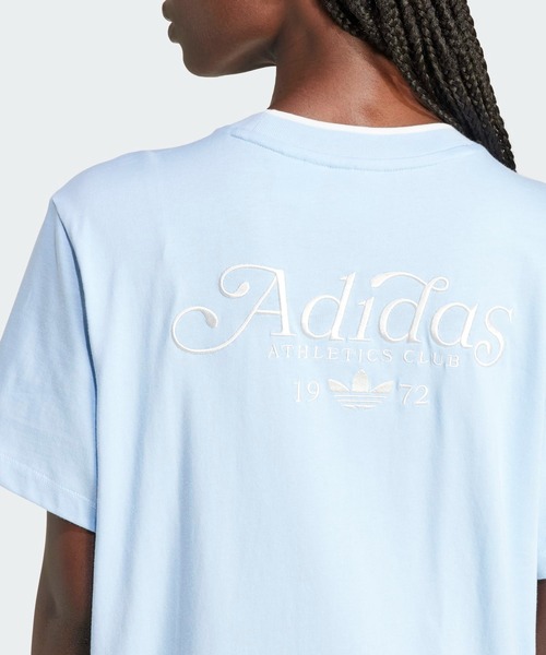 レディース 半袖Tシャツ★BARREL★ルーズフィット UNI GRAPHIC adidas tシャツ グラフィック 半袖ルーズTシャツ / アディダス