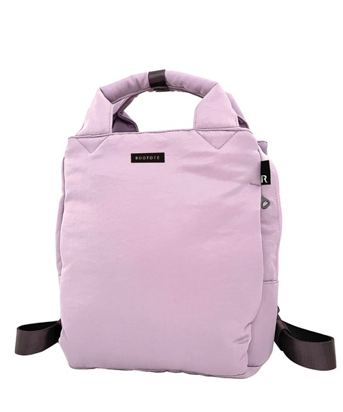 【新品未使用】ROOTOTE × familiar リュックサック　☆完売 familiar × ROOTOTE〉リュックとしても使える2wayトートが新登場