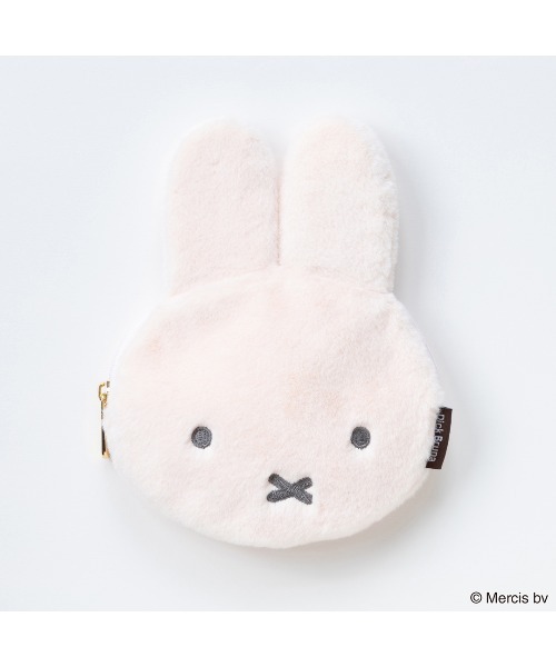 ♯Hyi21GJ顔文字やわらかサクサクマスコット&ポーチ全6種 ポーチ BRUNA FACE FUR ダイカットポーチ レディース : ZOZOTOWN