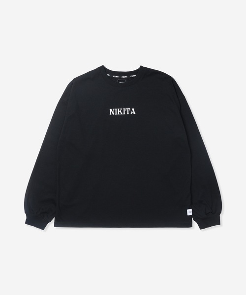 NIKITA（ニキータ） tシャツ 「NIKITA/ニキータ」レディースロゴロング