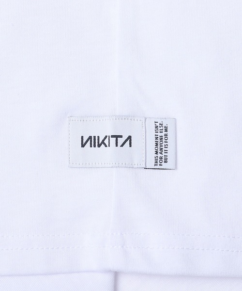 tシャツ 「NIKITA/ニキータ」レディースロゴロングTシャツ　オーバーサイズシルエット　N DRYAS OCTOPETALA LS TEE レディ NIKITA tシャツ 「NIKITA/ニキータ」レディースロゴロングT