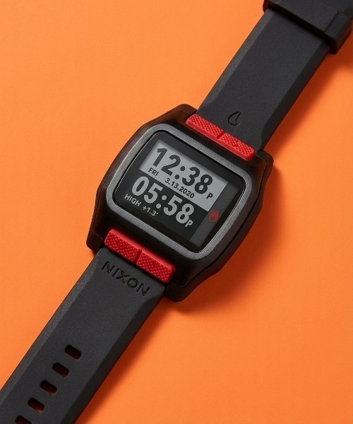 Nixon unit ss デジタル腕時計 ブラック 新品電池 NIXON（ニクソン） 腕時計 「NIXON/ニクソン」Siren/サイレン SS 時計