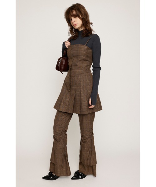 SLY（スライ） スラックス パンツ IRREGULAR WAIST FLARE PT イ 