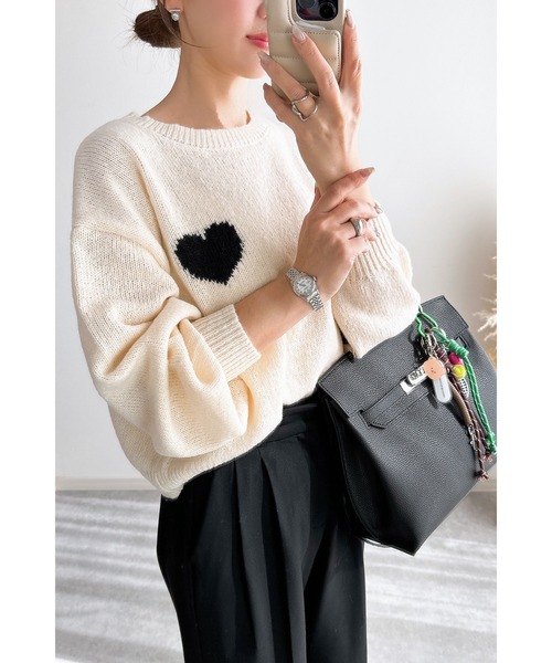 &. NOSTALGIA（ノスタルジア） ニット セーター 「ZOZO限定」モヘア