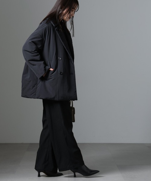 NANO universe（ナノ・ユニバース） ブルゾン アウター ETHERMALOFT(R