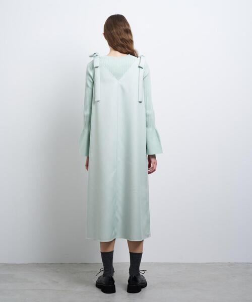 LANVINenBleu リボンジャンパードレス リボンジャンパードレス|LANVIN en Bleu | LANVIN en Bleu