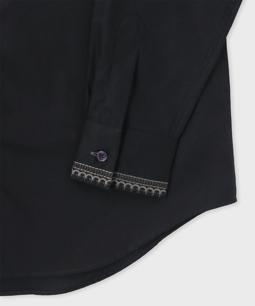 Paul Smith シャツ エンブロイダリードエッジ ブロードシャツ