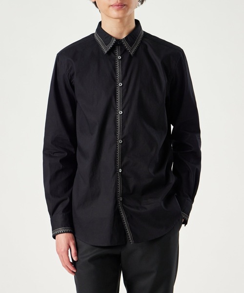 Paul Smith（ポール・スミス） シャツ エンブロイダリードエッジ