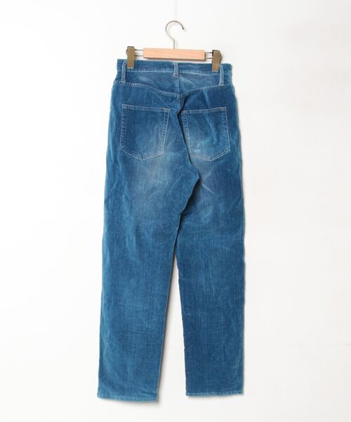 「IENA」 加工デニムパンツ 36 ブルー レディース