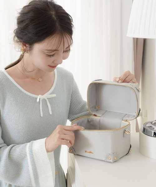 バッグ lerevevaniller le reve vaniller トートバッグ レザーリボン トラベル