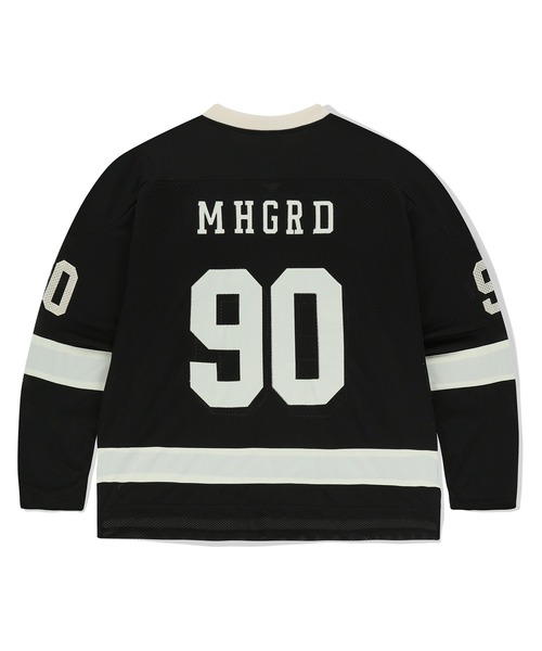 tシャツ 「mahagrid/マハグリッド」 90 HOCKEY JERSEY/90ホッケージャージ レディース メンズ MAHAGRID tシャツ 「mahagrid/マハグリッド」 90 HOCKEY JERSEY