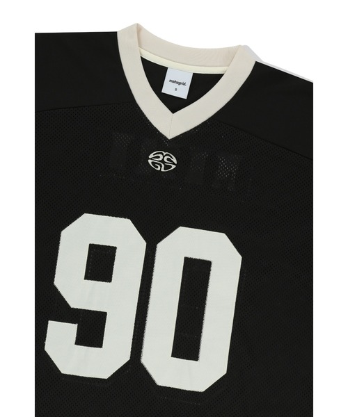 tシャツ 「mahagrid/マハグリッド」 90 HOCKEY JERSEY/90ホッケージャージ レディース メンズ MAHAGRID tシャツ 「mahagrid/マハグリッド」 90 HOCKEY JERSEY