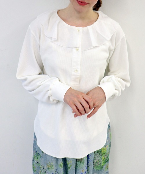 tシャツ Today‘s waffle toppings「カットソー」 レディース