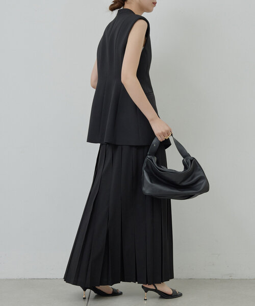 GALLARDAGALANTE プリーツスカート GALLARDAGALANTE スカート タフタプリーツスカート : ZOZOTOWN