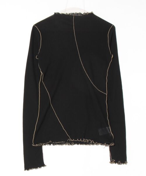 HAKUJI tシャツ SHEEL RIB LS PO レディース : ZOZOTOWN Yahoo