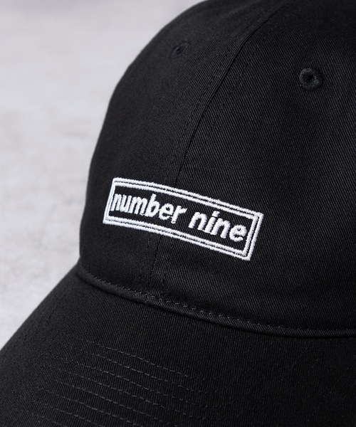 Number nine THS キャップ NUMBER (N)INE キャップ 帽子 COTTON TWILL EMBROIDERY LOGO